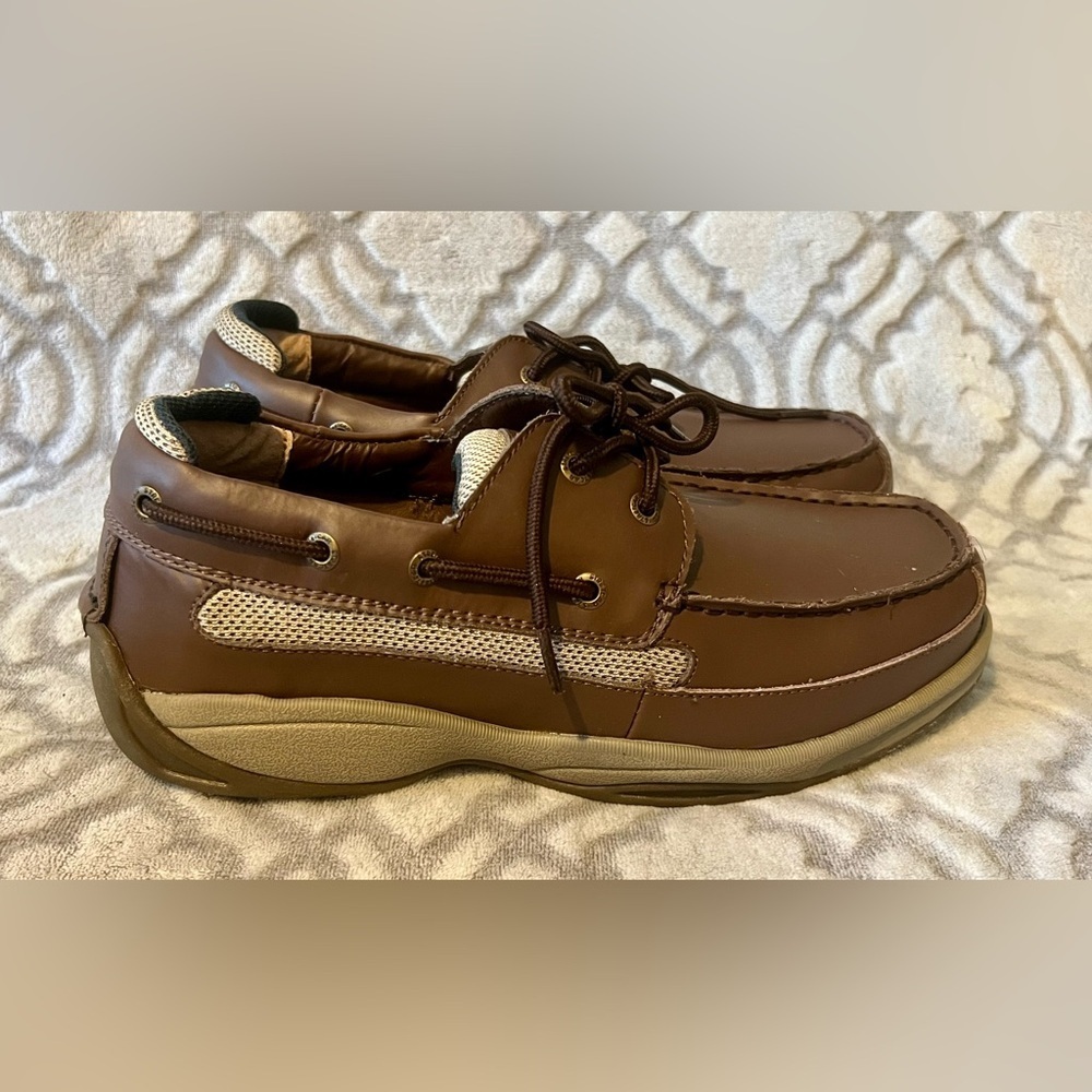 Ped-Lite Oliver Men’s Brown Diabetic Comfort Lace-Up Shoes Sz 10M NIB